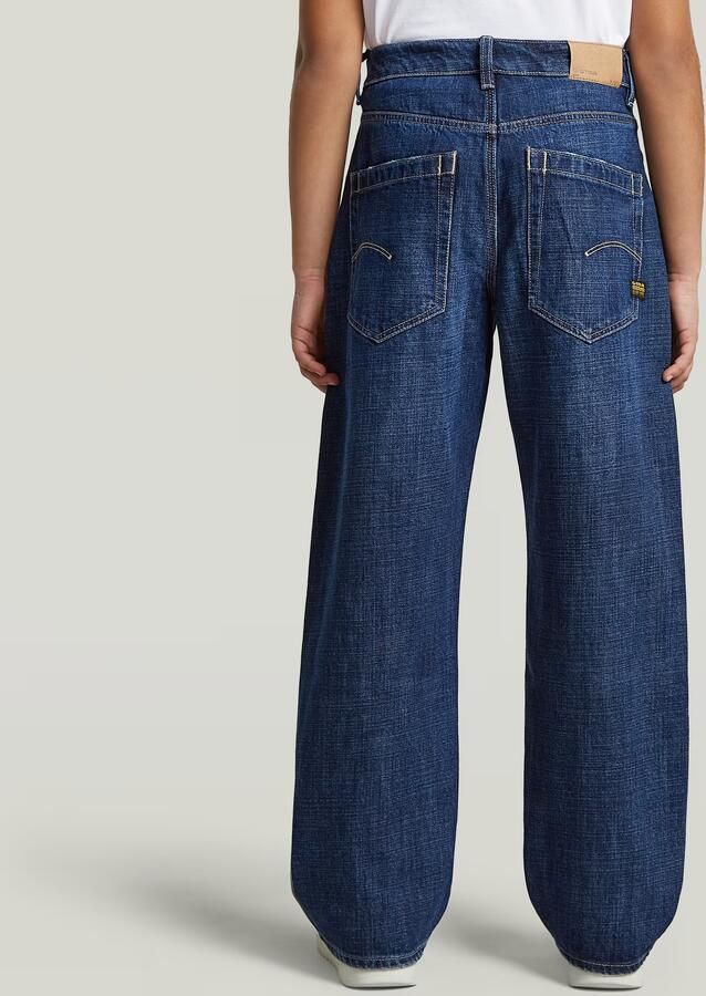 G-Star RAW Deeggie Relaxed Straight Jeans voor jongens Donkerblauw jongens - Foto 4