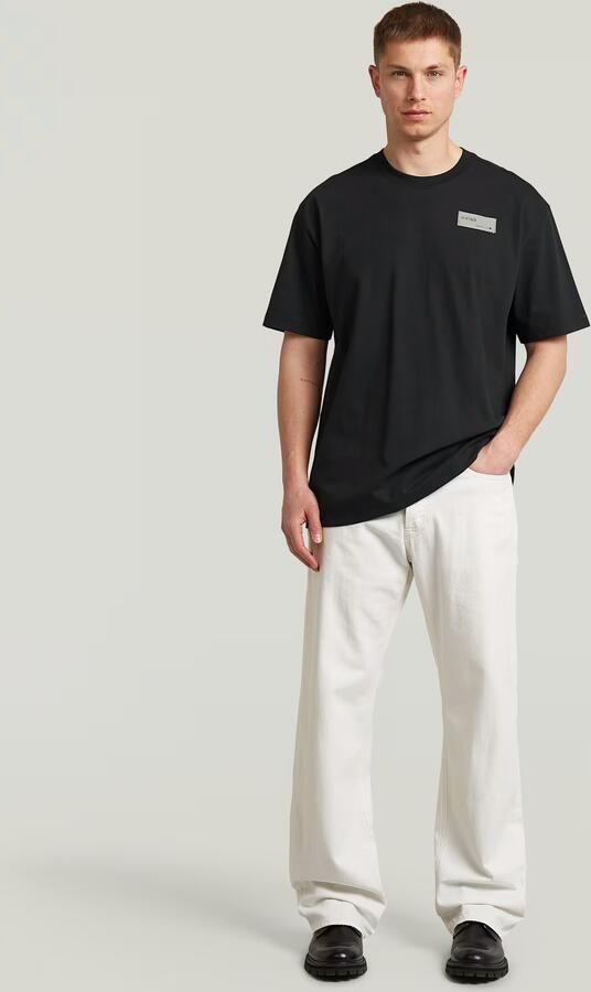 G-Star RAW Deeggie Relaxed Straight Jeans Wit Heren - Foto 6
