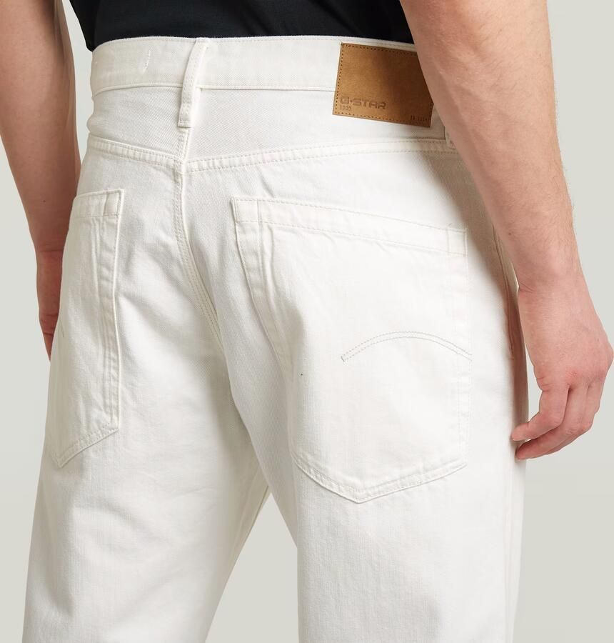 G-Star RAW Deeggie Relaxed Straight Jeans Wit Heren - Foto 3