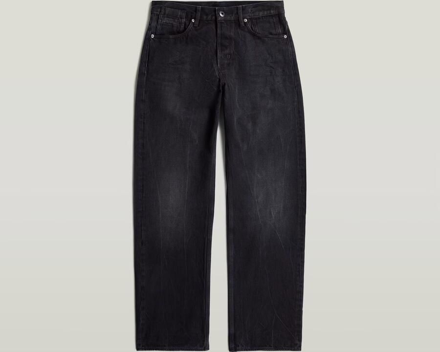 G-Star RAW Deeggie Relaxed Straight Jeans Zwart Heren - Foto 4