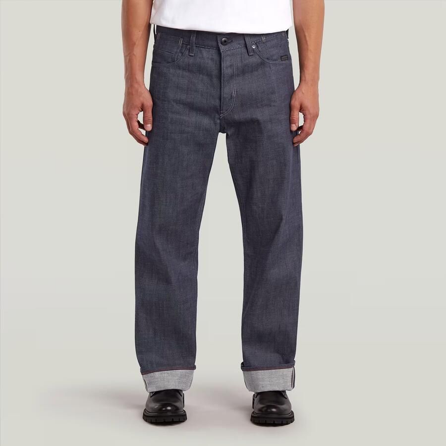 G-Star RAW Deeggie Selvedge Jeans Donkerblauw Heren - Foto 7