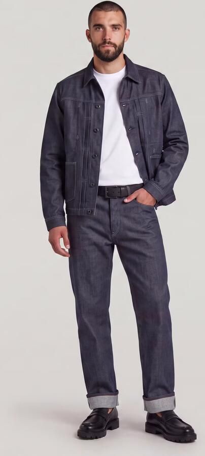G-Star RAW Deeggie Selvedge Jeans Donkerblauw Heren - Foto 6