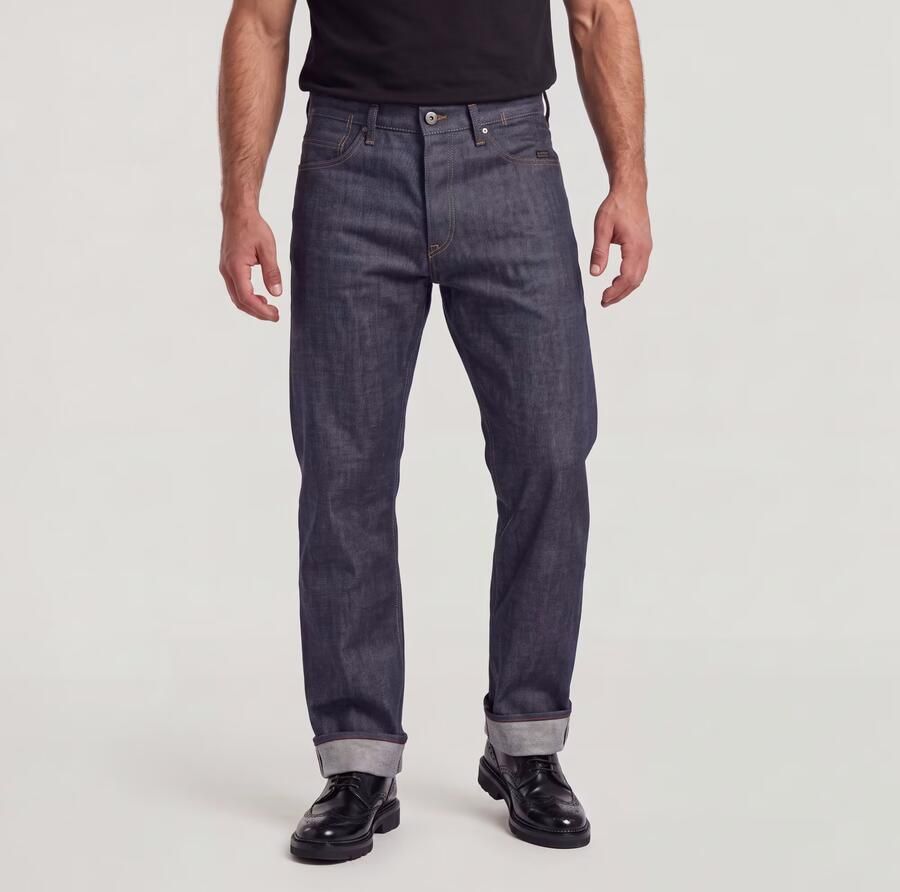 G-Star RAW Deeggie Selvedge Jeans Donkerblauw Heren - Foto 4