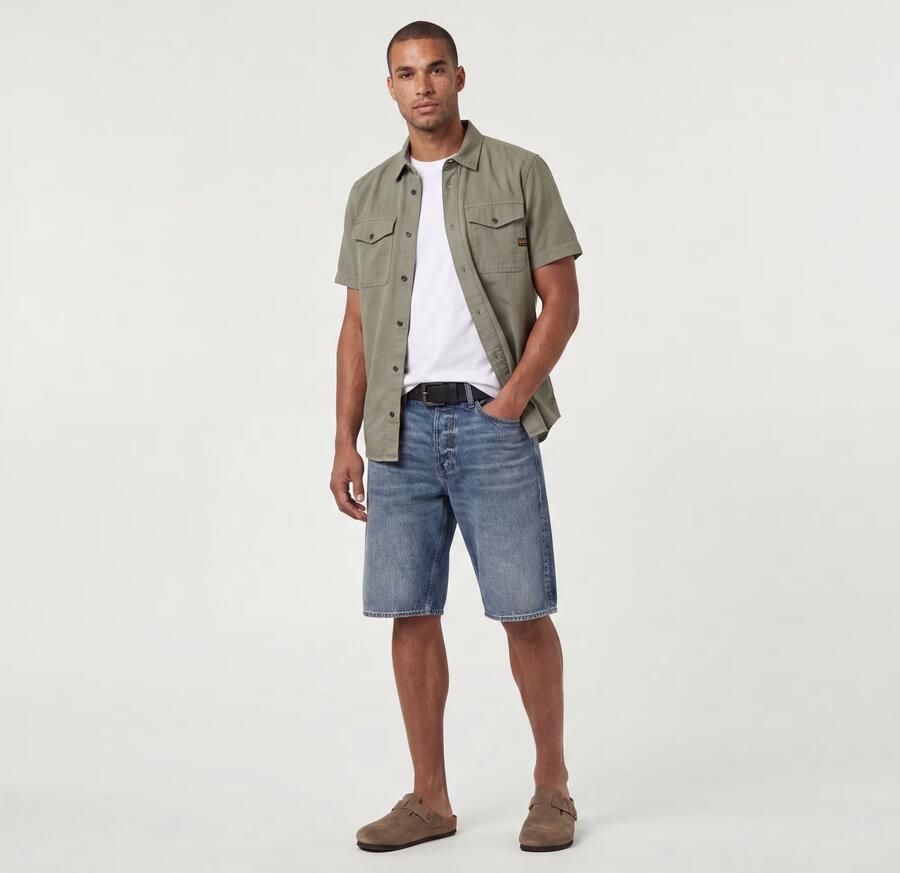 G-Star RAW Deeggie Short Donkerblauw Heren - Foto 6