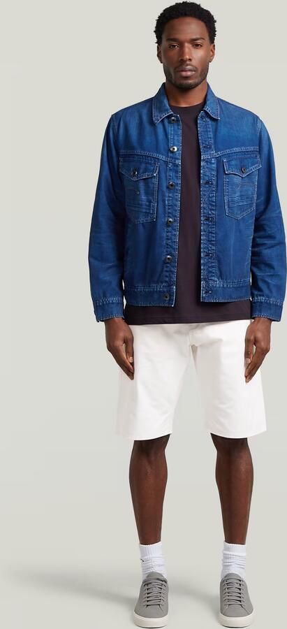 G-Star RAW Deeggie Short Wit Heren - Foto 7