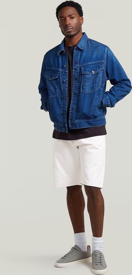 G-Star RAW Deeggie Short Wit Heren - Foto 6