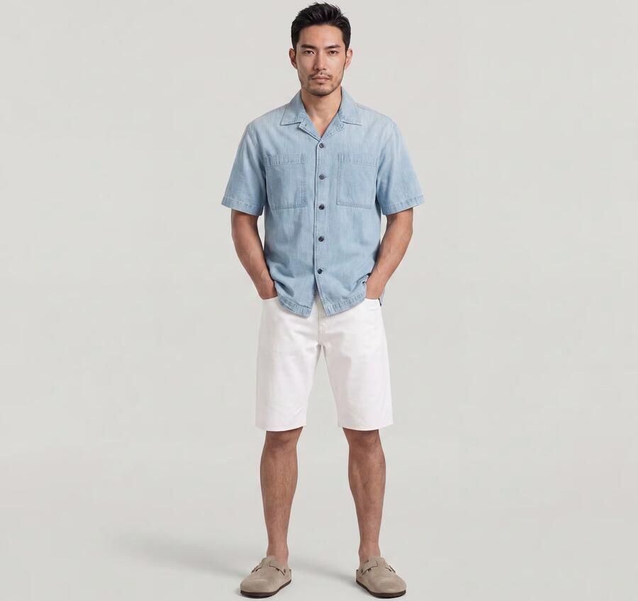 G-Star RAW Deeggie Short Wit Heren - Foto 6