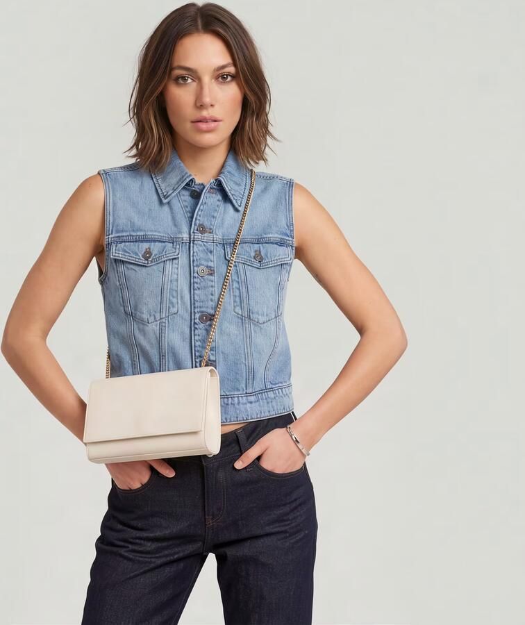 G-Star RAW Denim Hes Shrunken Lichtblauw Dames - Foto 5