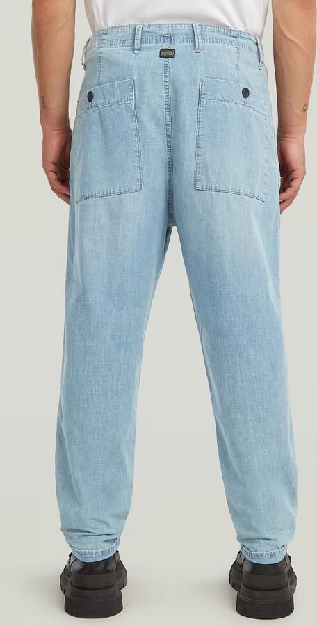 G-Star RAW Denim Pleated Chino Lichtblauw Heren - Foto 5