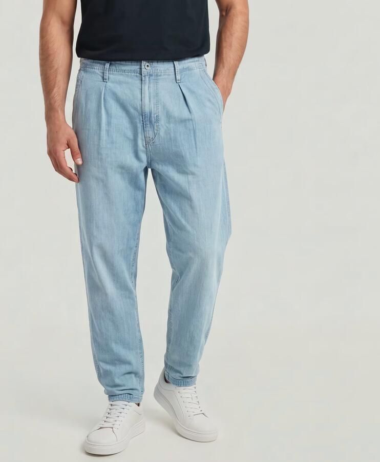 G-Star RAW Denim Pleated Chino Lichtblauw Heren - Foto 6