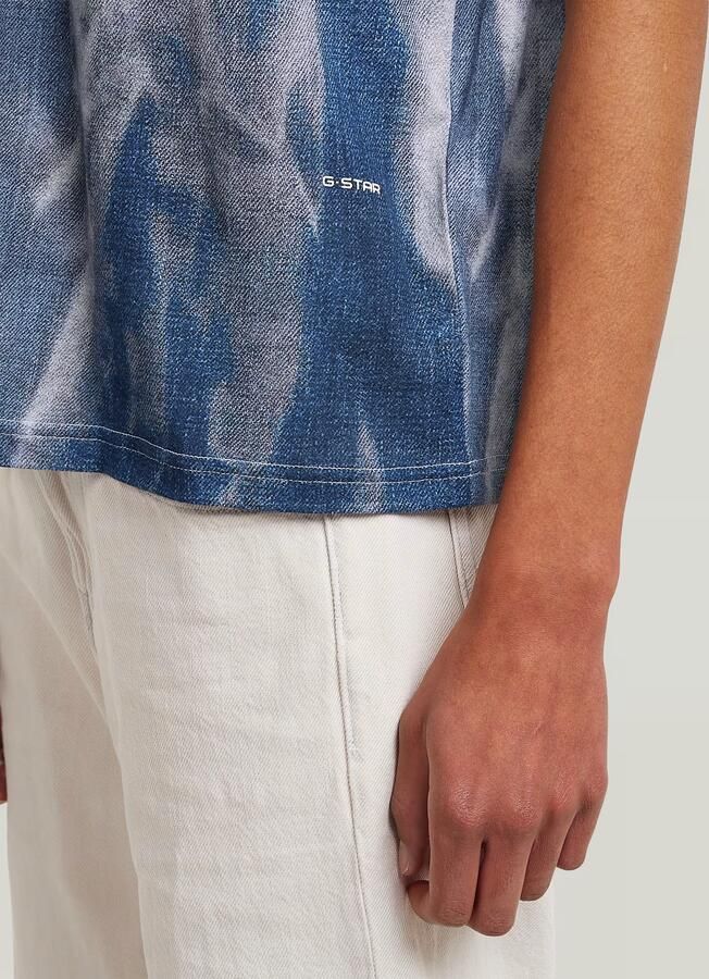 G-Star RAW Denim Print T-Shirt Meerkleurig Dames - Foto 3
