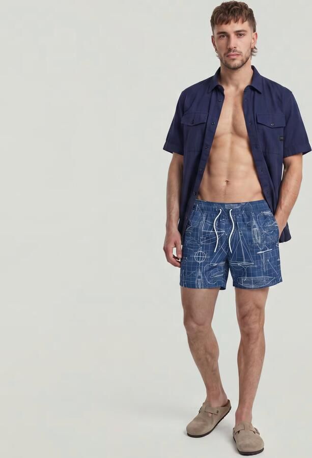G-Star RAW Dirik AO Zwemshort Meerkleurig Heren - Foto 6