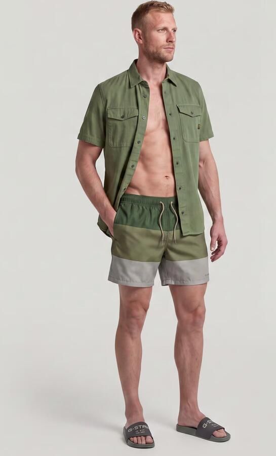 G-Star RAW Dirik Color Block Zwemshort Meerkleurig Heren - Foto 6