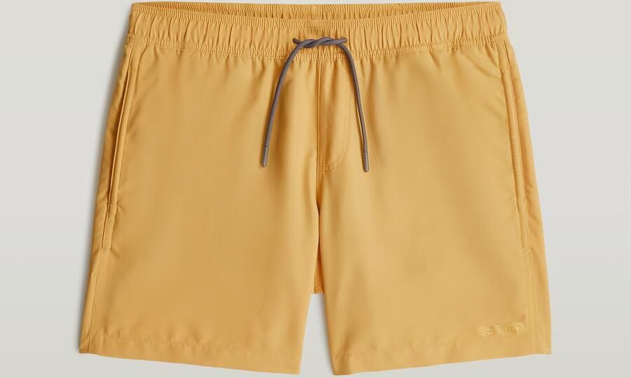 G-Star RAW Dirik Solid Zwemshort Geel Heren