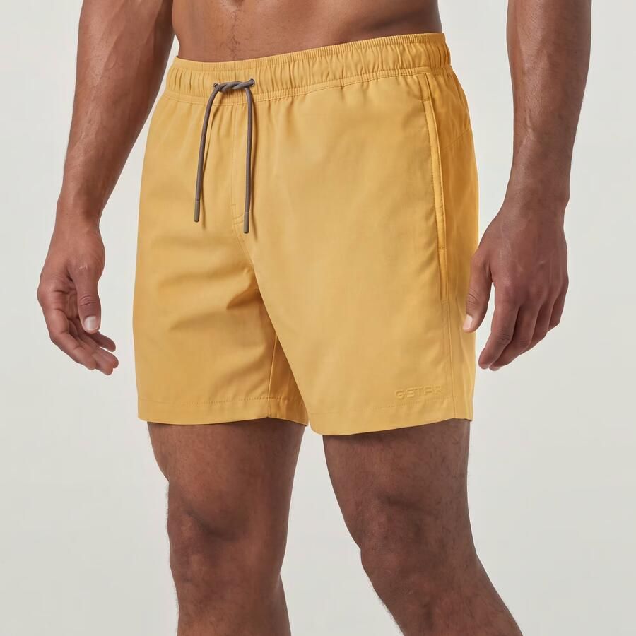 G-Star RAW Dirik Solid Zwemshort Geel Heren - Foto 2
