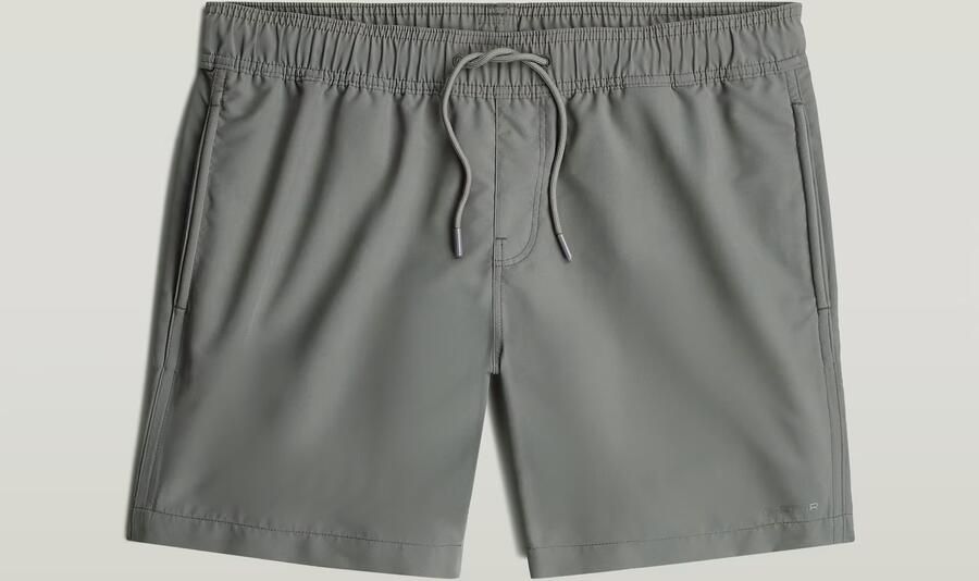 G-Star RAW Dirik Solid Zwemshort Grijs Heren