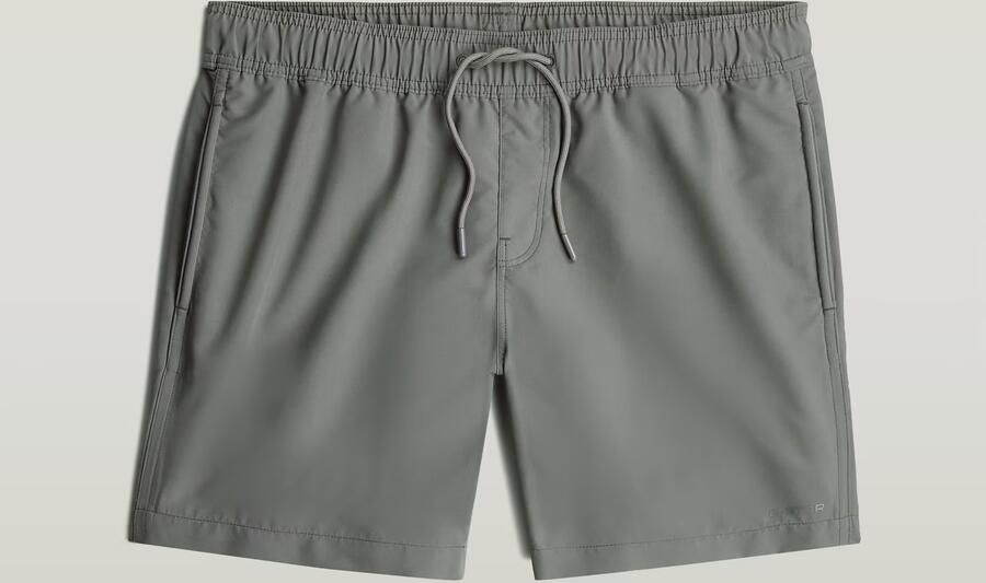 G-Star RAW Dirik Solid Zwemshort Grijs Heren