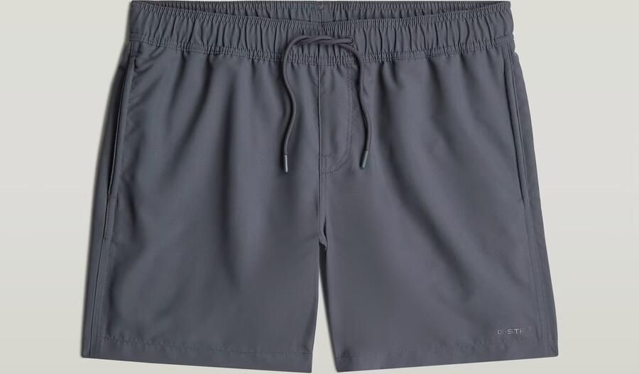 G-Star RAW Dirik Solid Zwemshort Grijs Heren