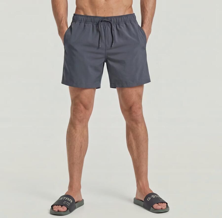 G-Star RAW Dirik Solid Zwemshort Grijs Heren - Foto 3