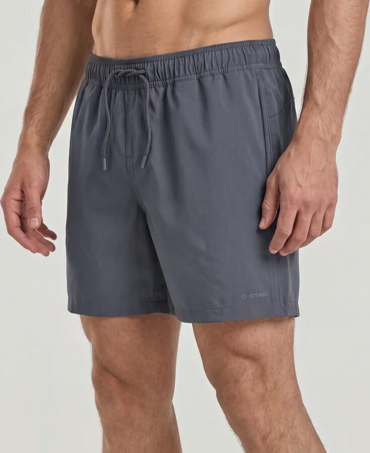 G-Star RAW Dirik Solid Zwemshort Grijs Heren - Foto 5