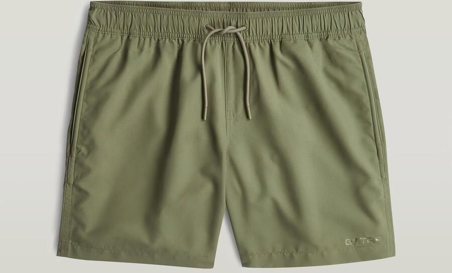 G-Star RAW Dirik Solid Zwemshort Groen Heren