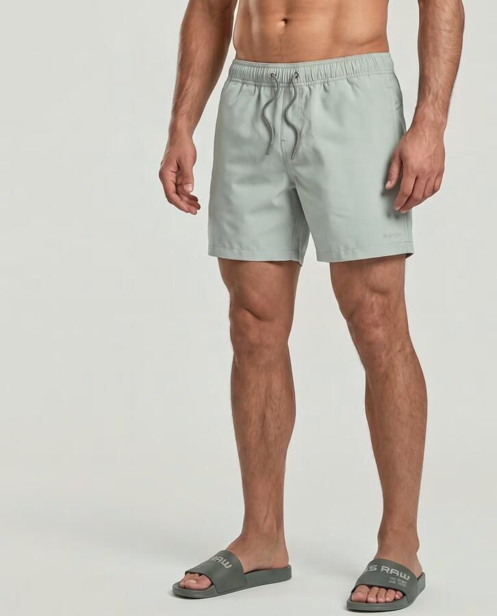 G-Star RAW Dirik Solid Zwemshort Groen Heren - Foto 6