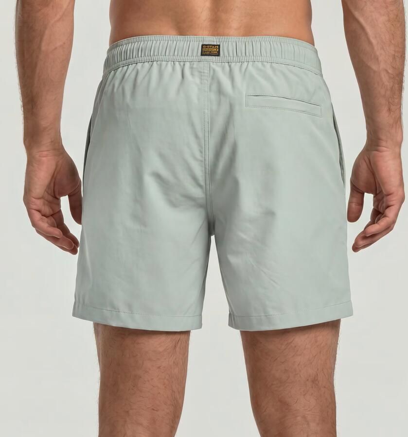 G-Star RAW Dirik Solid Zwemshort Groen Heren - Foto 4