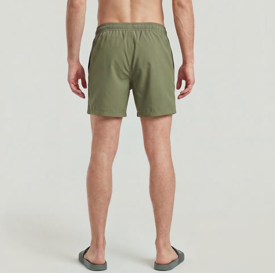 G-Star RAW Dirik Solid Zwemshort Groen Heren - Foto 2