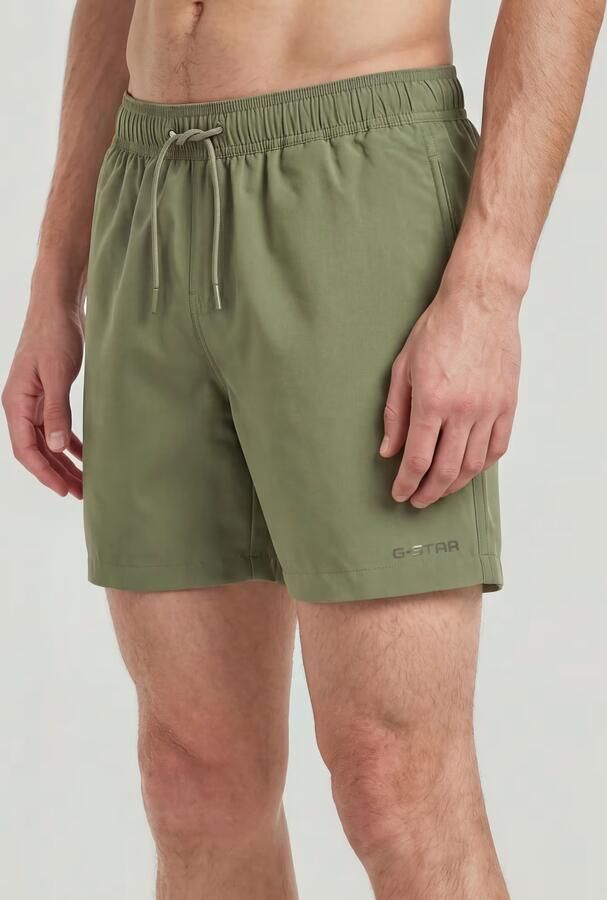 G-Star RAW Dirik Solid Zwemshort Groen Heren - Foto 5