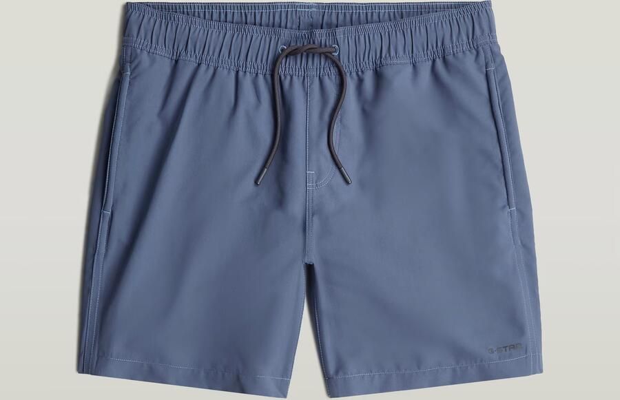 G-Star RAW Dirik Solid Zwemshort Midden blauw Heren - Foto 4
