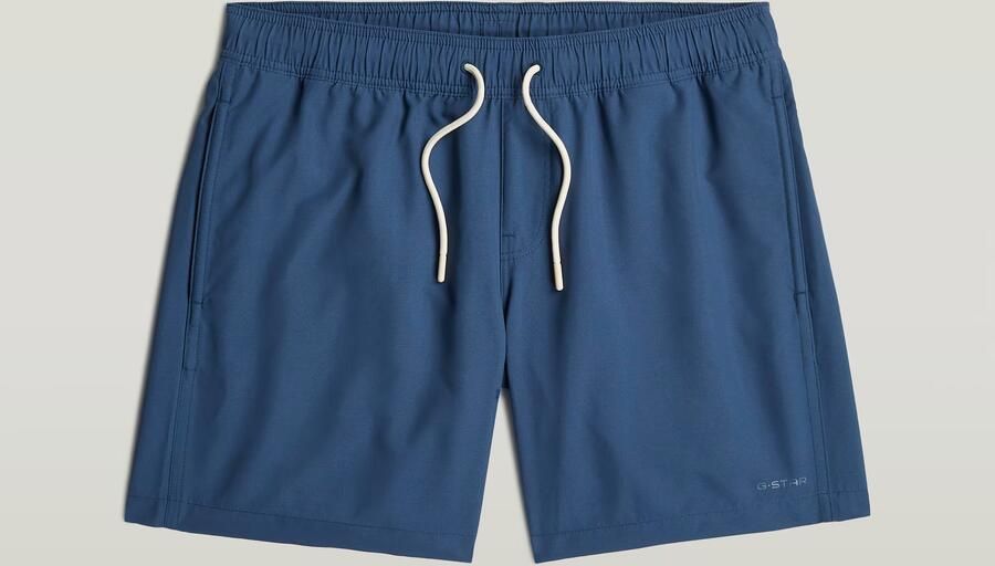 G-Star RAW Dirik Solid Zwemshort Midden blauw Heren - Foto 6