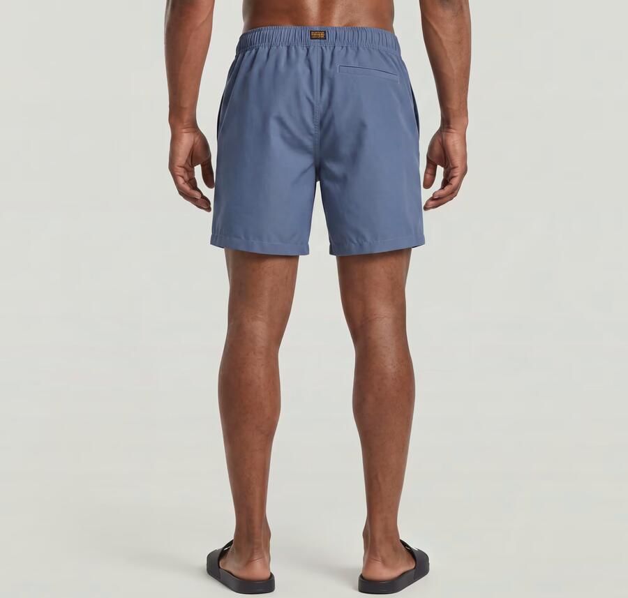 G-Star RAW Dirik Solid Zwemshort Midden blauw Heren - Foto 5