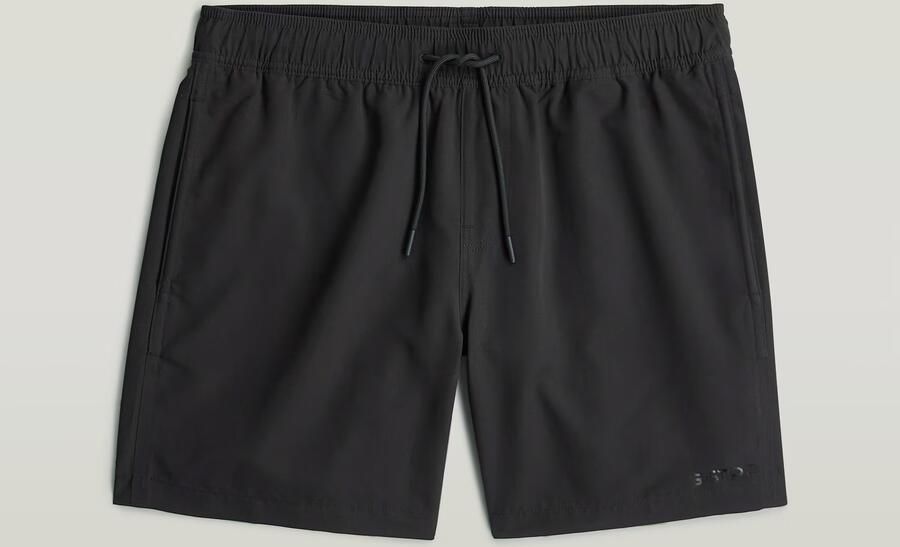 G-Star RAW Dirik Solid Zwemshort Zwart Heren