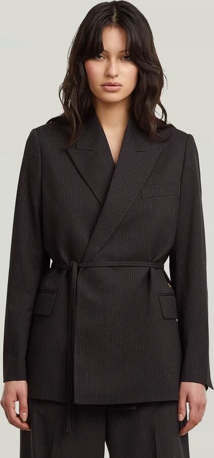 G-Star RAW Double Breasted Belted Blazer Meerkleurig Dames