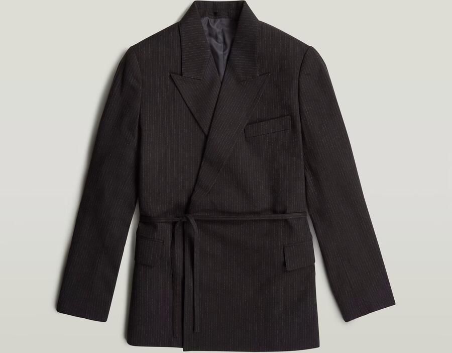 G-Star RAW Double Breasted Belted Blazer Meerkleurig Dames - Foto 3