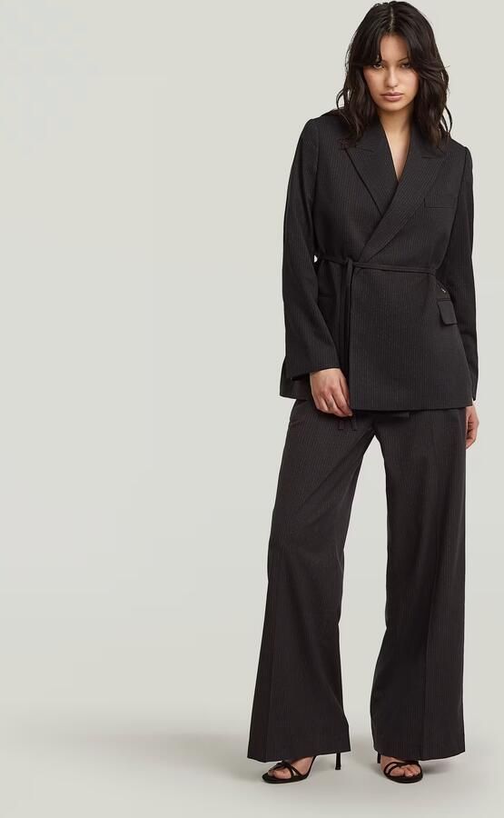 G-Star RAW Double Breasted Belted Blazer Meerkleurig Dames - Foto 6