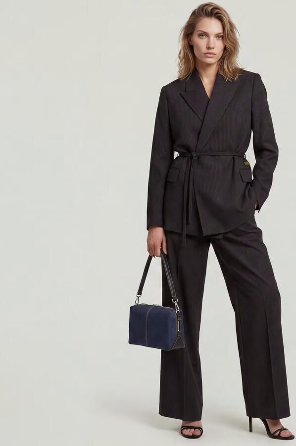 G-Star RAW Double Breasted Belted Blazer Meerkleurig Dames - Foto 6
