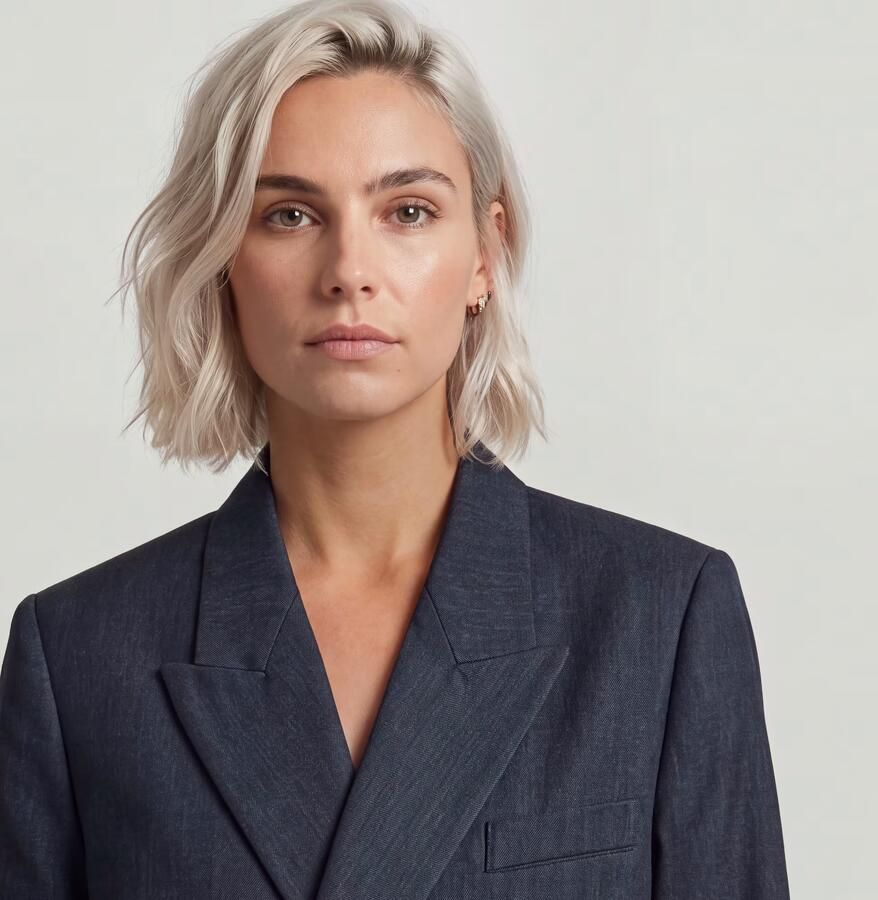 G-Star RAW Double Breasted Blazer Donkerblauw Dames - Foto 3