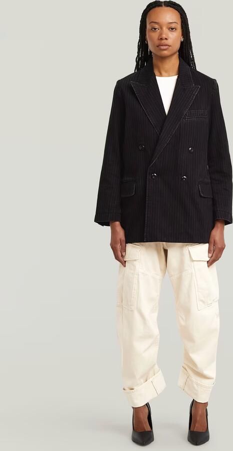 G-Star RAW Double Breasted Blazer Grijs Dames - Foto 5