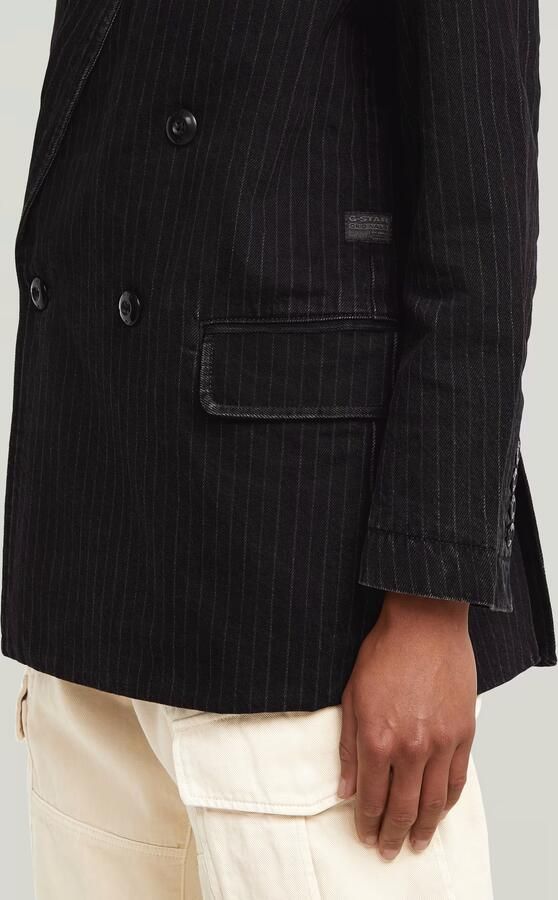G-Star RAW Double Breasted Blazer Grijs Dames - Foto 4