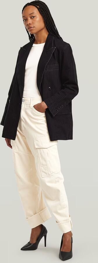 G-Star RAW Double Breasted Blazer Grijs Dames - Foto 7