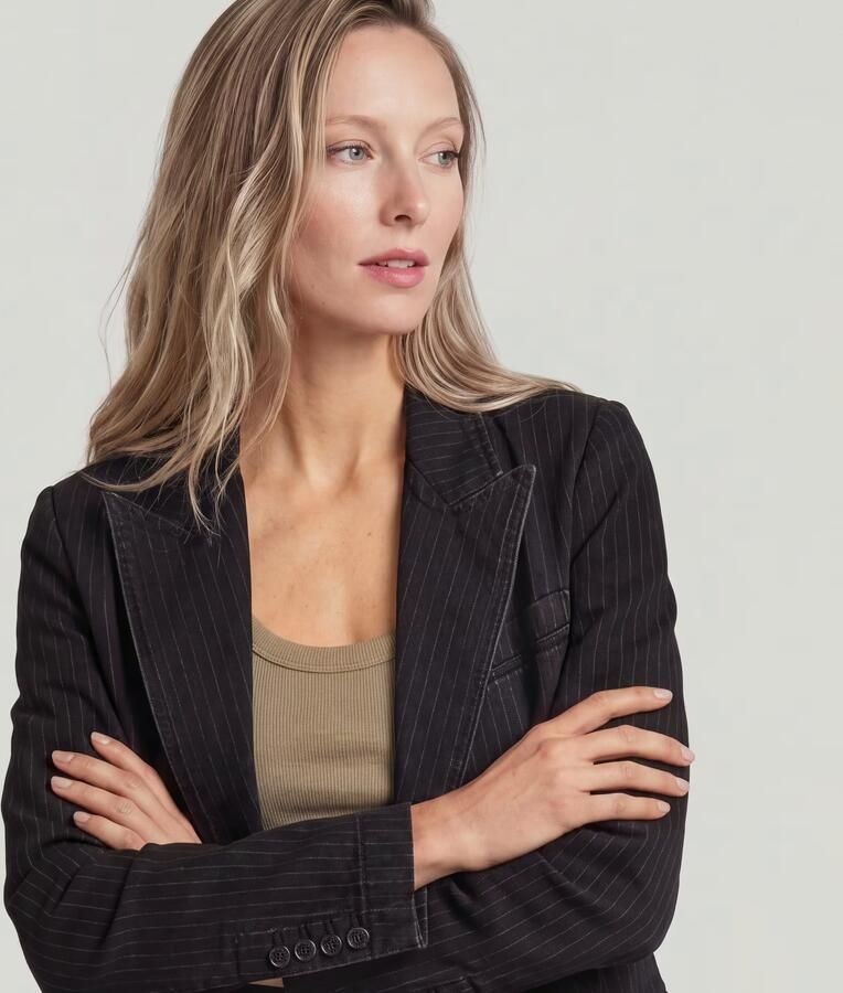 G-Star RAW Double Breasted Blazer Grijs Dames - Foto 4