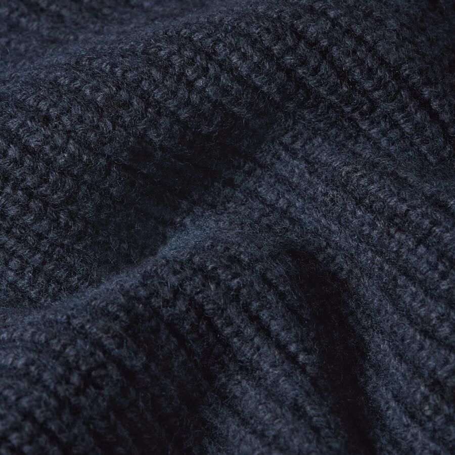 G-Star RAW Double Collar Half Zip Knit Donkerblauw Heren - Foto 2