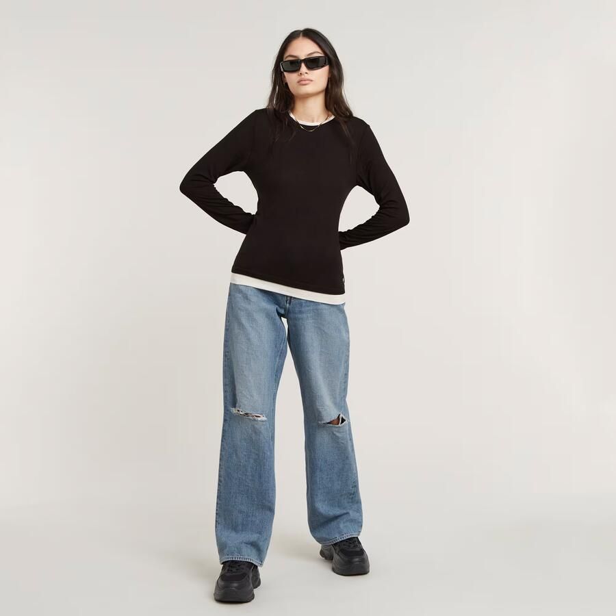 G-Star RAW Double Layer Top Zwart Dames