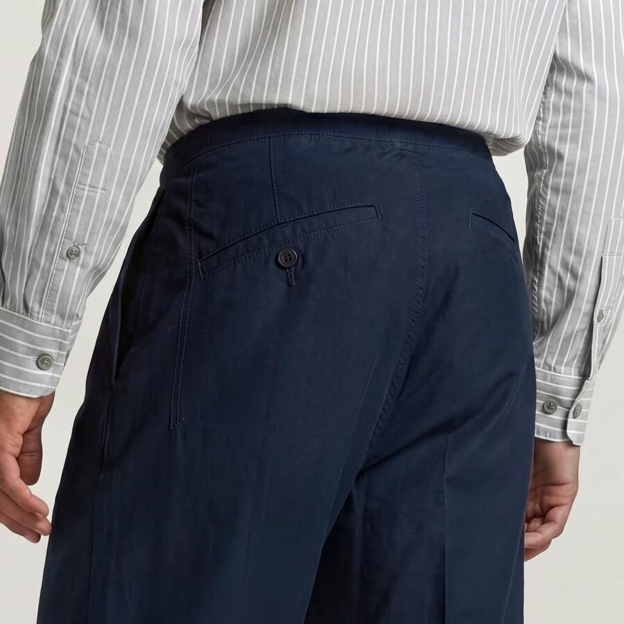 G-Star RAW Double Pleated Chino Donkerblauw Heren - Foto 4