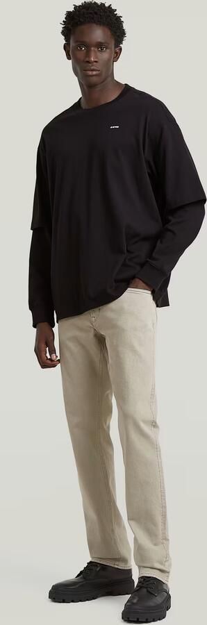G-Star RAW Double Sleeve Loose T-Shirt Zwart Heren - Foto 7