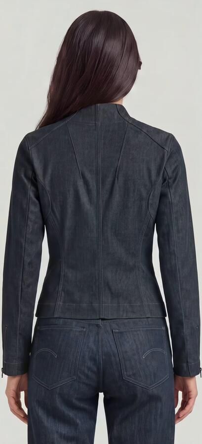 G-Star RAW Double Zip Neo Raw Jack Donkerblauw Dames - Foto 6