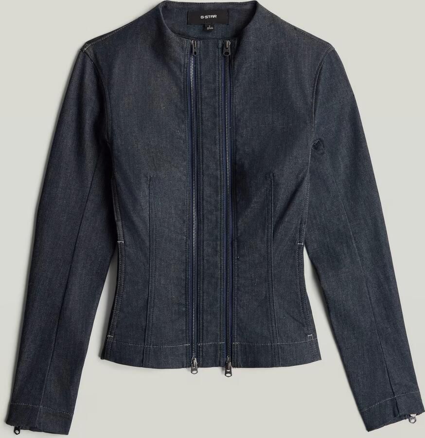 G-Star RAW Double Zip Neo Raw Jack Donkerblauw Dames - Foto 3