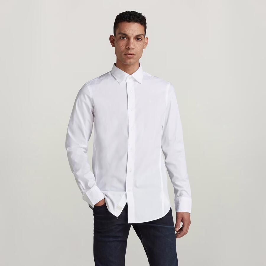 G-Star RAW Overhemd met lange mouwen Dressed Super Slim Hemd - Foto 3