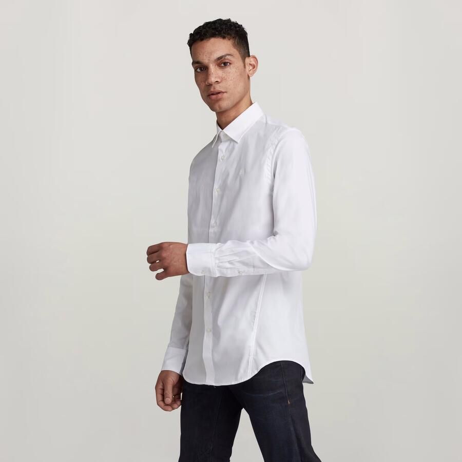 G-Star RAW Overhemd met lange mouwen Dressed Super Slim Hemd - Foto 4